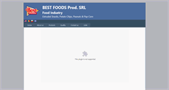 Desktop Screenshot of bestfoods-ltd.com