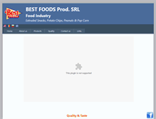 Tablet Screenshot of bestfoods-ltd.com